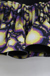 WINDOWSEN 24 Spring/Summer Patterned Skirt WDS-24S004PP-ZIHUANG Purple Yellow